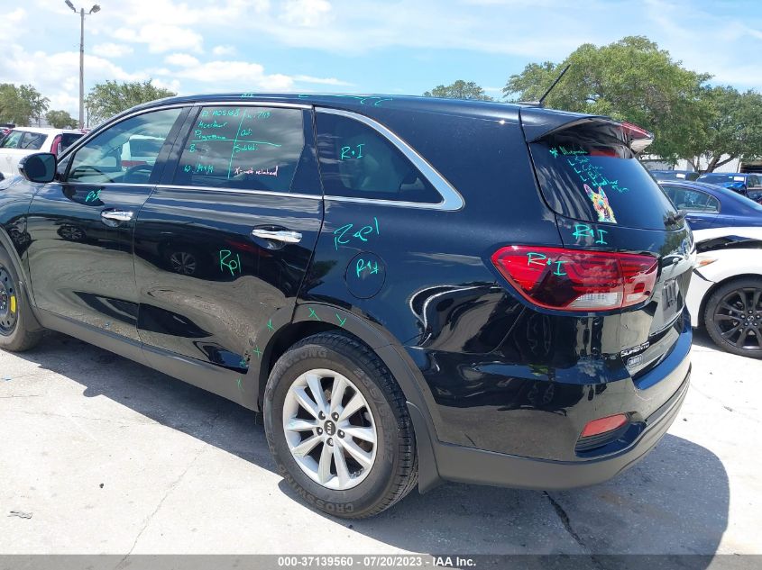 2019 KIA SORENTO L/LX - 5XYPG4A31KG513345