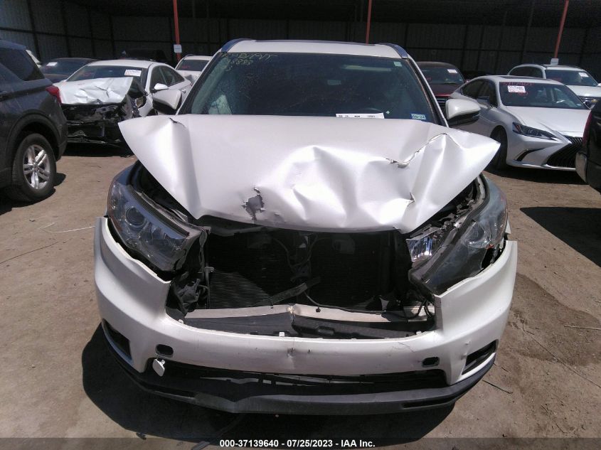 2015 TOYOTA HIGHLANDER XLE - 5TDKKRFH0FS104191
