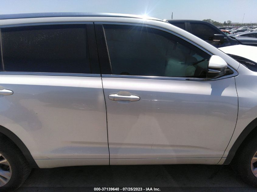 2015 TOYOTA HIGHLANDER XLE - 5TDKKRFH0FS104191