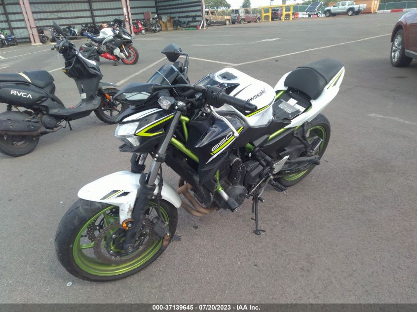 2021 KAWASAKI ER650 K ML5EREK10MDA40637