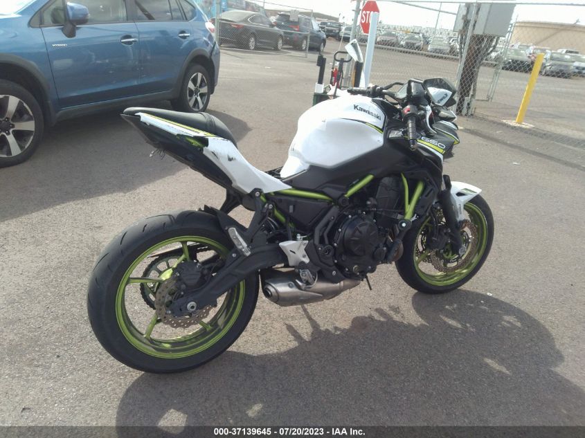 2021 KAWASAKI ER650 K ML5EREK10MDA40637