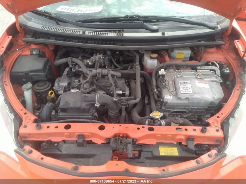 2013 TOYOTA PRIUS C ONE/TWO/THREE/FOUR - JTDKDTB33D1041115