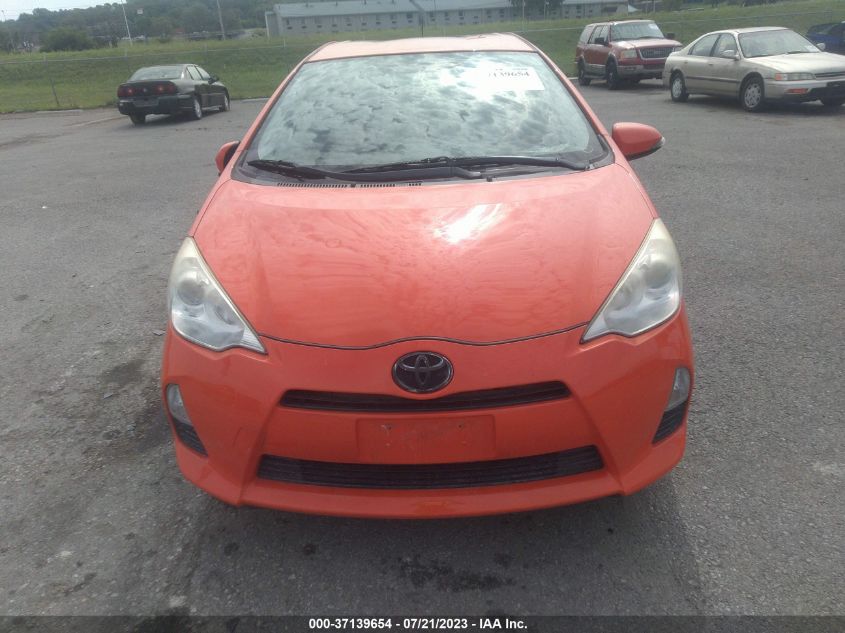 2013 TOYOTA PRIUS C ONE/TWO/THREE/FOUR - JTDKDTB33D1041115