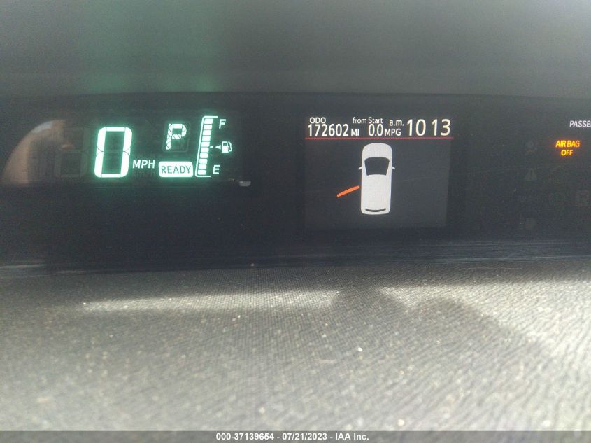 2013 TOYOTA PRIUS C ONE/TWO/THREE/FOUR - JTDKDTB33D1041115