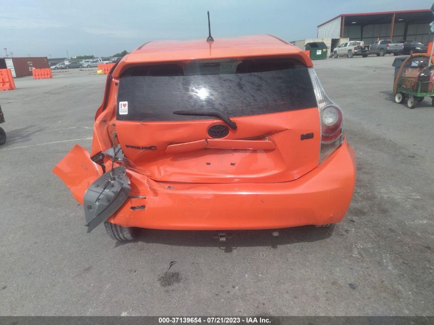 2013 TOYOTA PRIUS C ONE/TWO/THREE/FOUR - JTDKDTB33D1041115