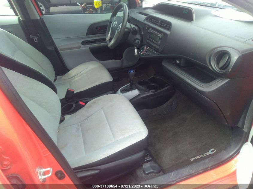 2013 TOYOTA PRIUS C ONE/TWO/THREE/FOUR - JTDKDTB33D1041115