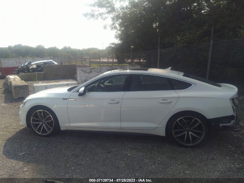 2018 AUDI S5 SPORTBACK PREMIUM PLUS - WAUB4CF58JA101281