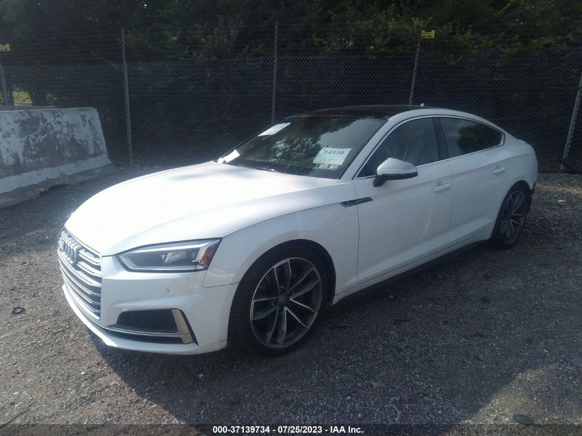 2018 AUDI S5 SPORTBACK PREMIUM PLUS - WAUB4CF58JA101281