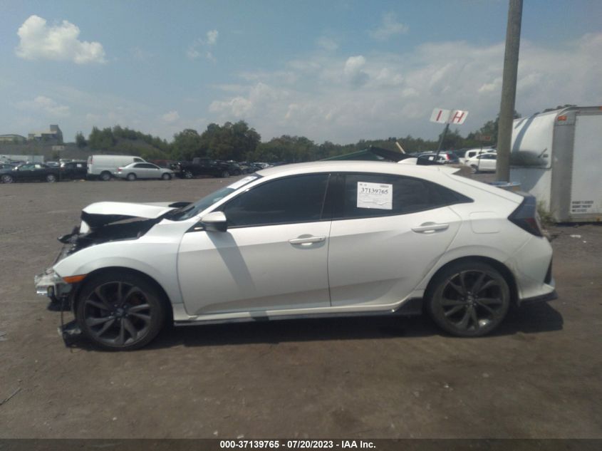 2017 HONDA CIVIC HATCHBACK SPORT - SHHFK7H49HU424521