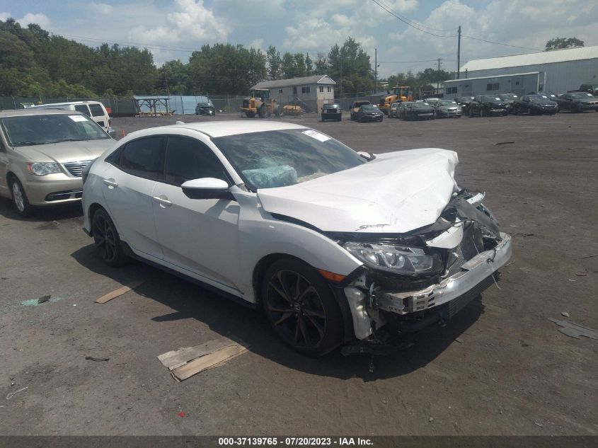 2017 HONDA CIVIC HATCHBACK SPORT - SHHFK7H49HU424521