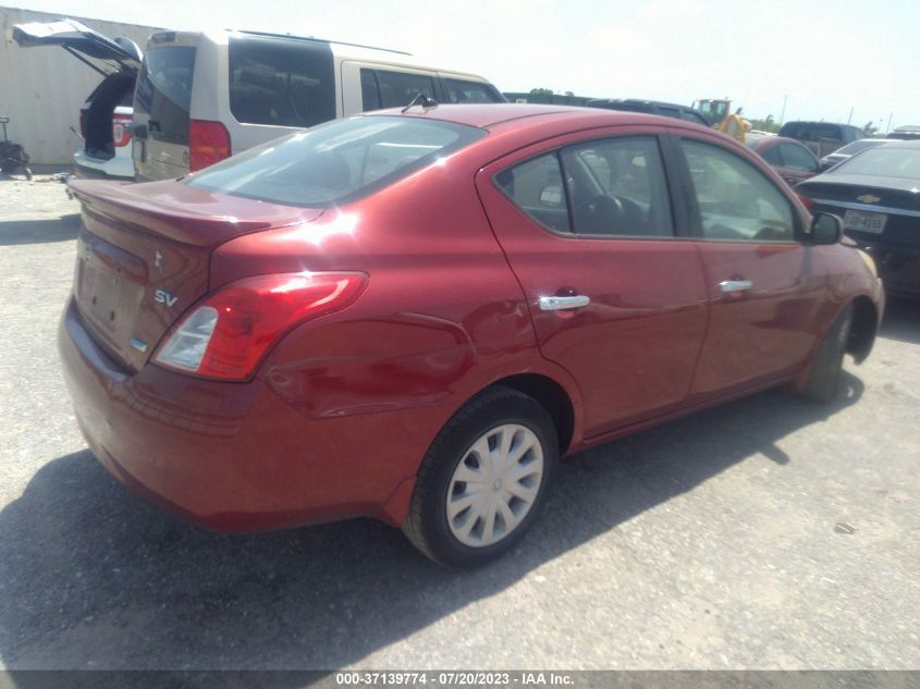 2014 NISSAN VERSA SV - 3N1CN7AP2EL825456