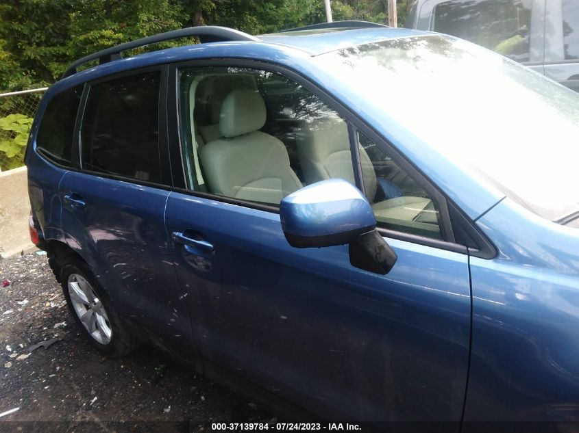 2016 SUBARU FORESTER 2.5I PREMIUM - JF2SJAFC3GH513334