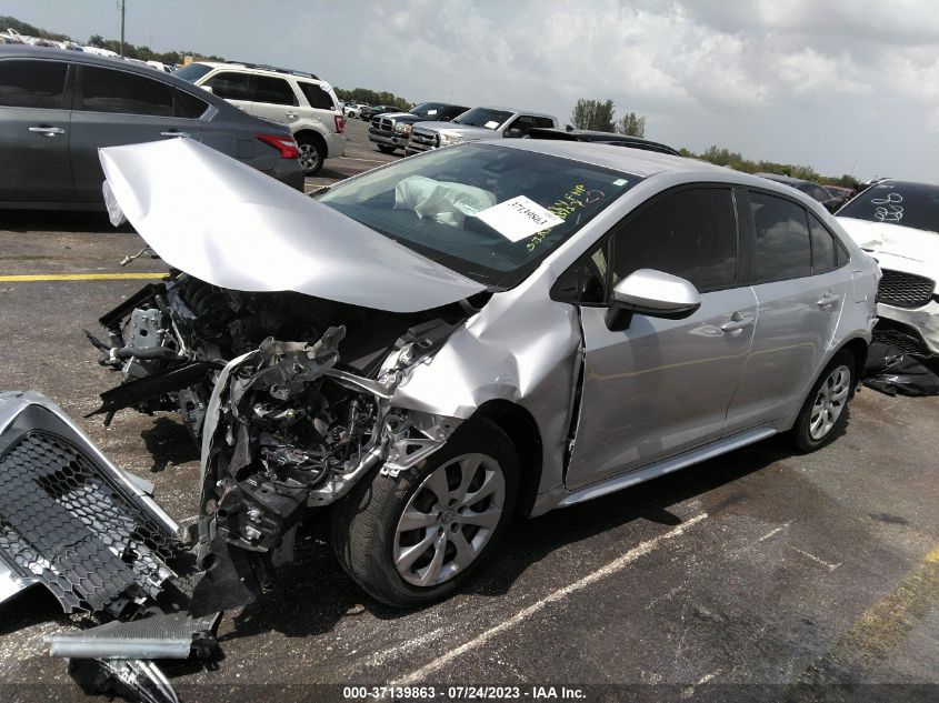 2021 TOYOTA COROLLA LE - JTDEPMAE7MJ151484