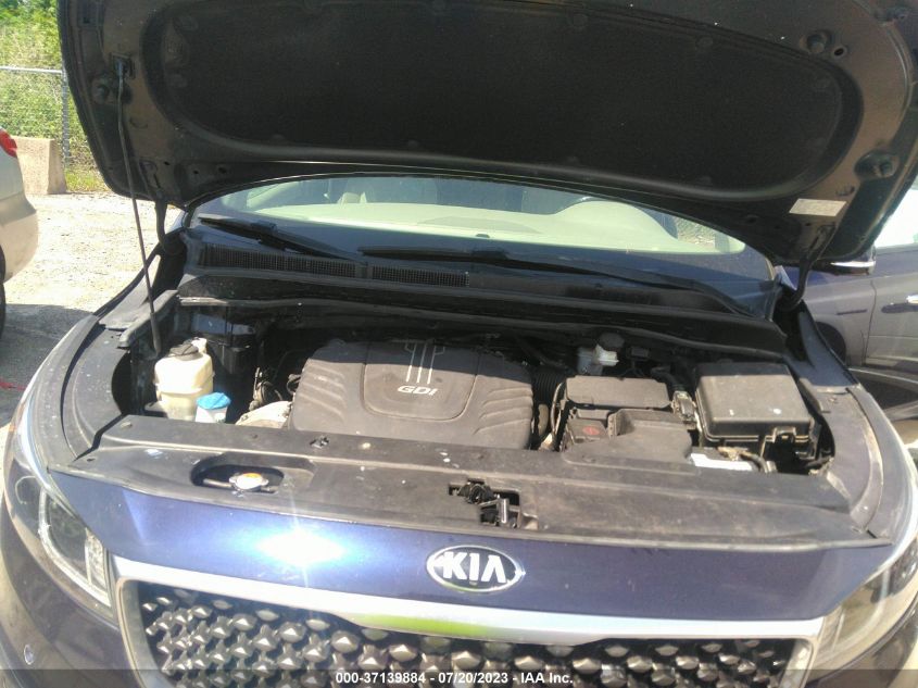 2018 KIA SEDONA SX-L - KNDME5C16J6403077