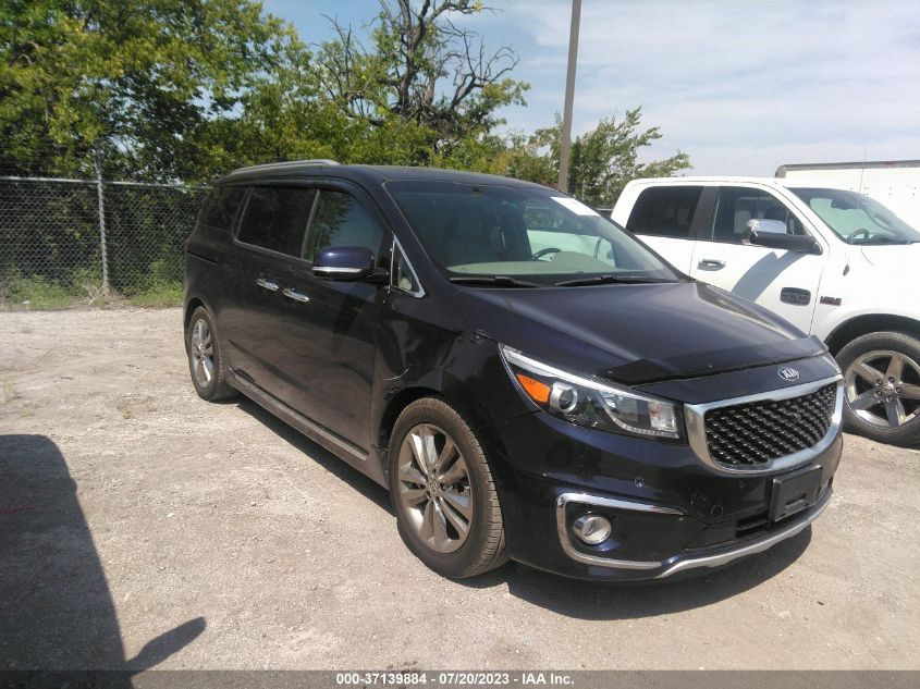 2018 KIA SEDONA SX-L - KNDME5C16J6403077