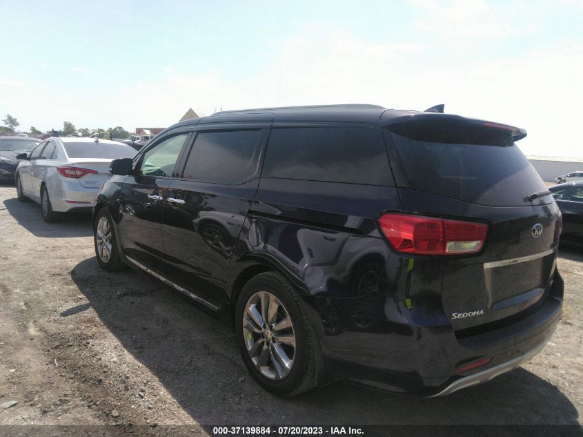 2018 KIA SEDONA SX-L - KNDME5C16J6403077
