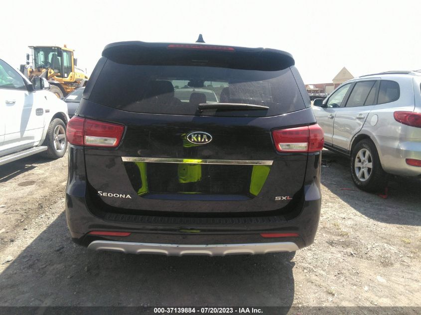 2018 KIA SEDONA SX-L - KNDME5C16J6403077