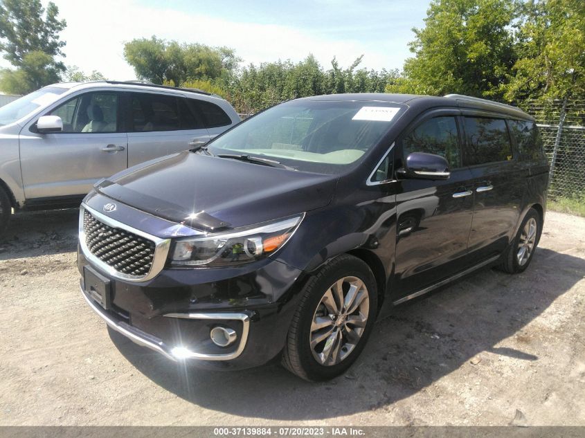 2018 KIA SEDONA SX-L - KNDME5C16J6403077