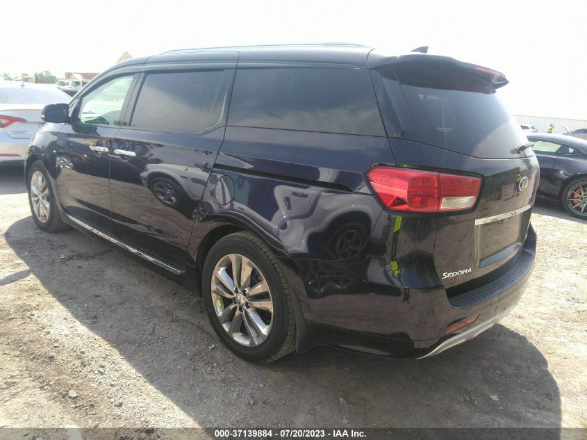 2018 KIA SEDONA SX-L - KNDME5C16J6403077