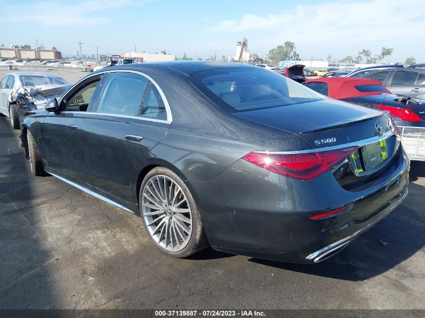 2021 MERCEDES-BENZ S-CLASS S 580 - W1K6G7GB9MA034790