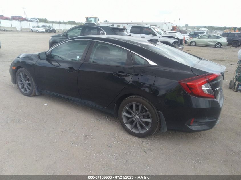 2019 HONDA CIVIC SEDAN EX - 19XFC1F39KE006446
