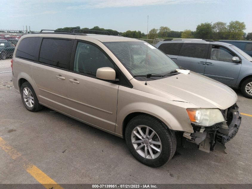 2013 DODGE GRAND CARAVAN SXT - 2C4RDGCG6DR580184