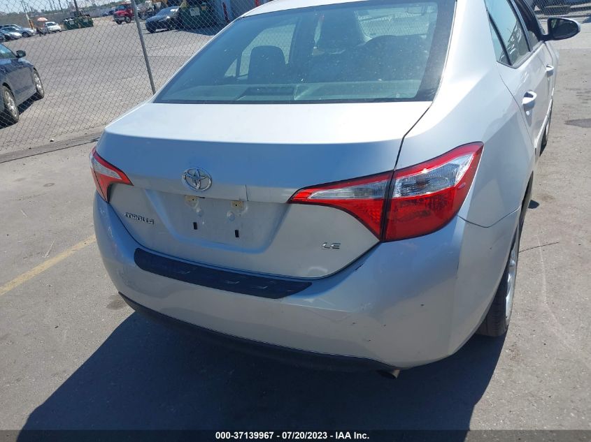 2015 TOYOTA COROLLA L/LE/S/S PLUS/LE PLUS - 5YFBURHE6FP234286