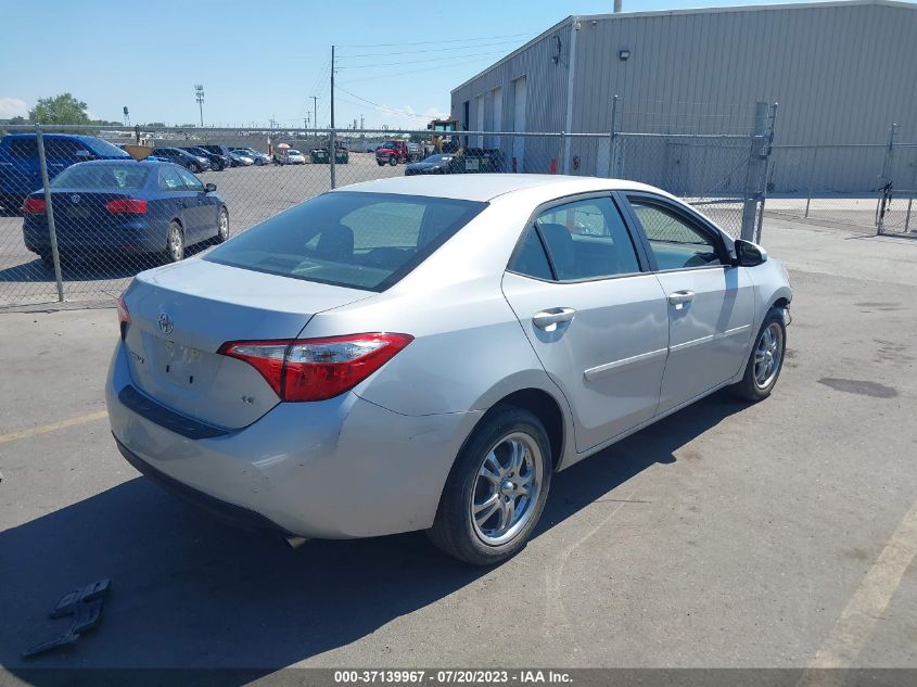 2015 TOYOTA COROLLA L/LE/S/S PLUS/LE PLUS - 5YFBURHE6FP234286