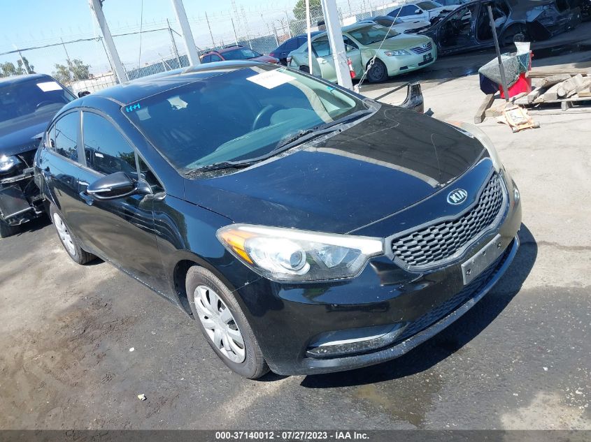 2016 KIA FORTE LX - KNAFX4A64G5537965
