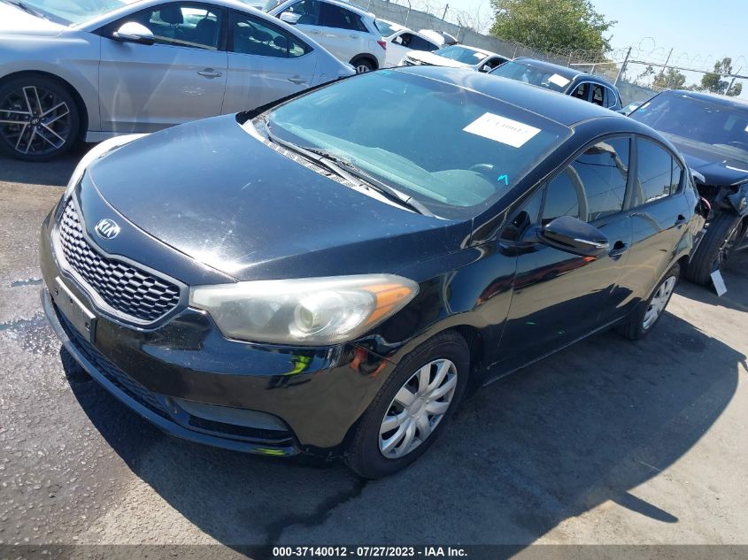 2016 KIA FORTE LX - KNAFX4A64G5537965