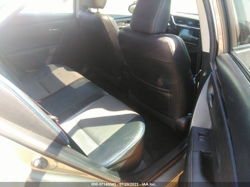 2017 TOYOTA COROLLA L/LE/XLE/SE - 2T1BURHE3HC813738