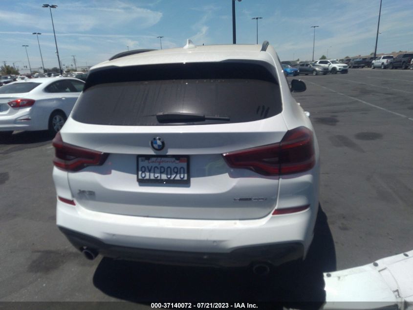 2019 BMW X3 SDRIVE30I - 5UXTR7C56KLF24145