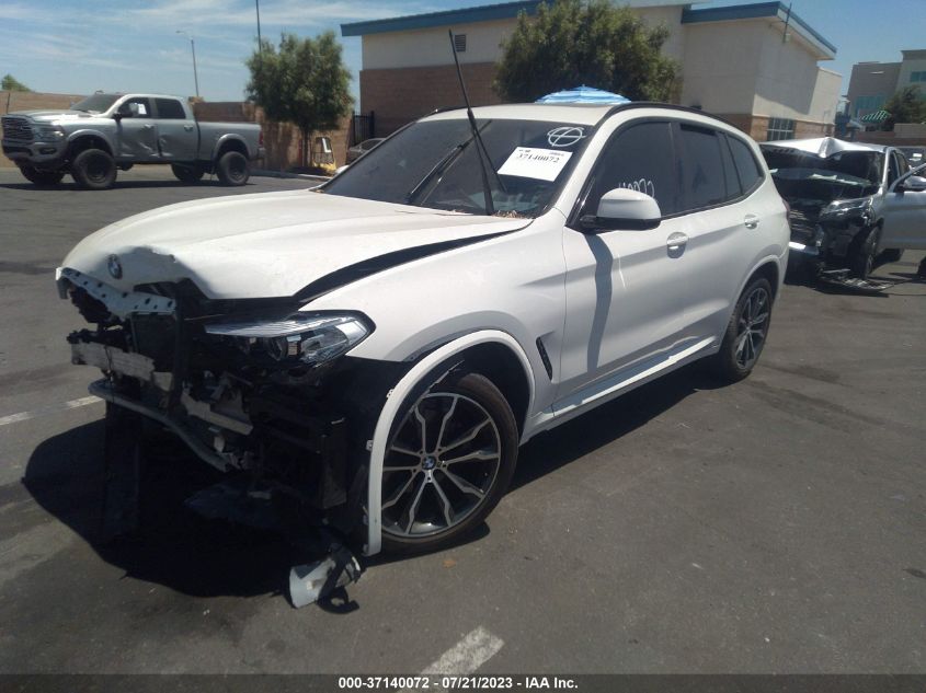 2019 BMW X3 SDRIVE30I - 5UXTR7C56KLF24145