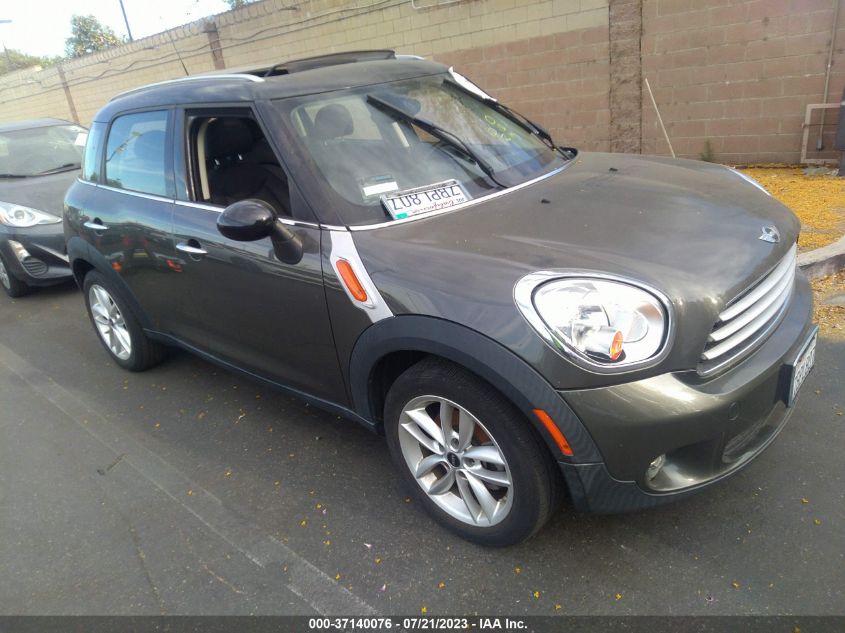2013 MINI COOPER COUNTRYMAN - WMWZB3C53DWR35894