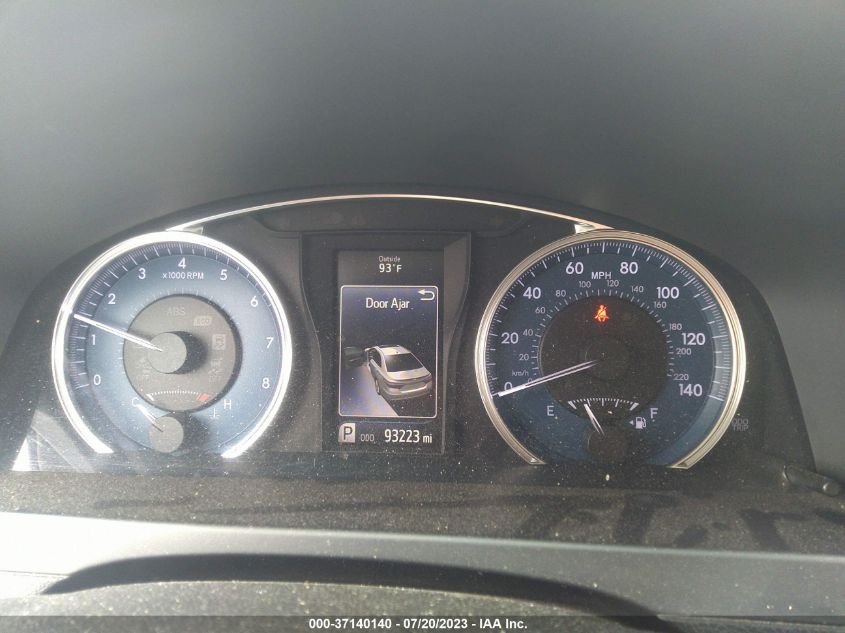2016 TOYOTA CAMRY XLE/SE/LE/XSE - 4T4BF1FK9GR519610