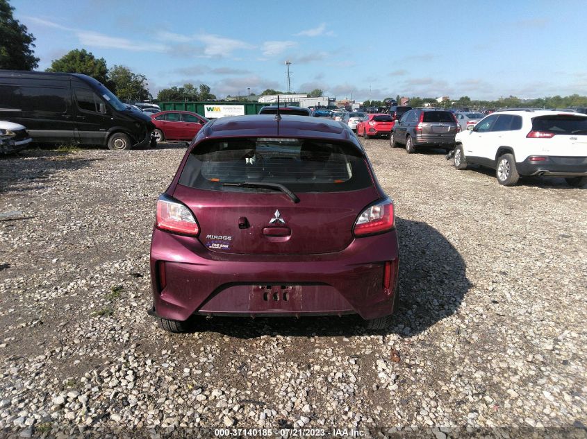 2021 MITSUBISHI MIRAGE ES/LE - ML32AUHJ6MH000492