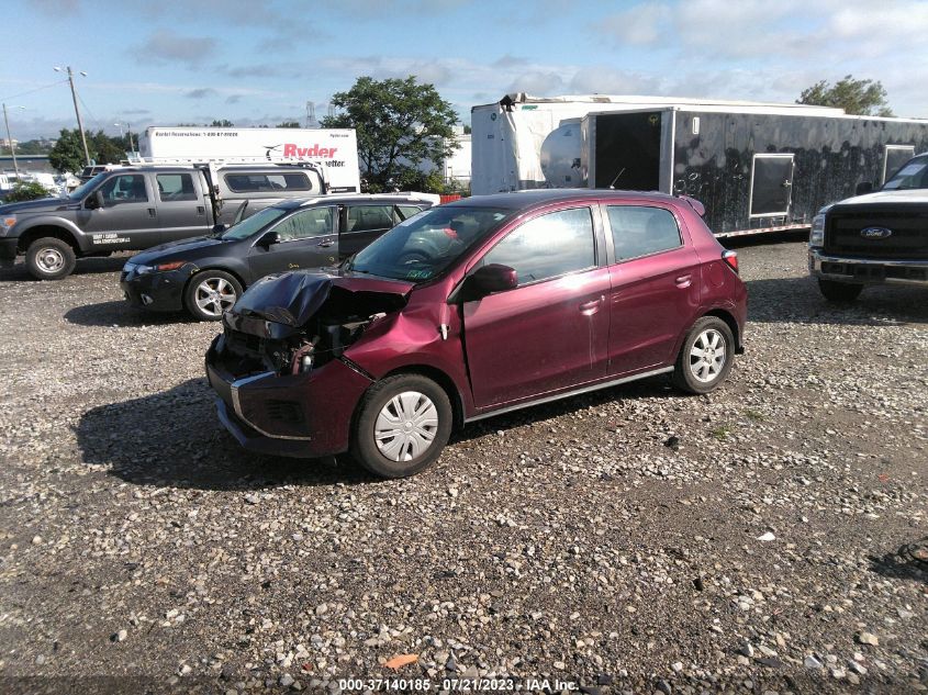 2021 MITSUBISHI MIRAGE ES/LE - ML32AUHJ6MH000492