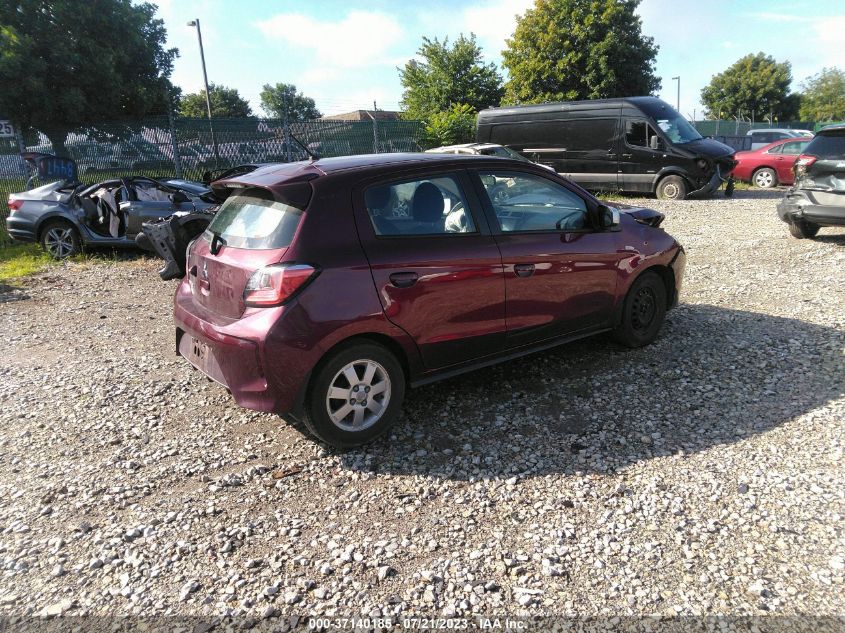 2021 MITSUBISHI MIRAGE ES/LE - ML32AUHJ6MH000492