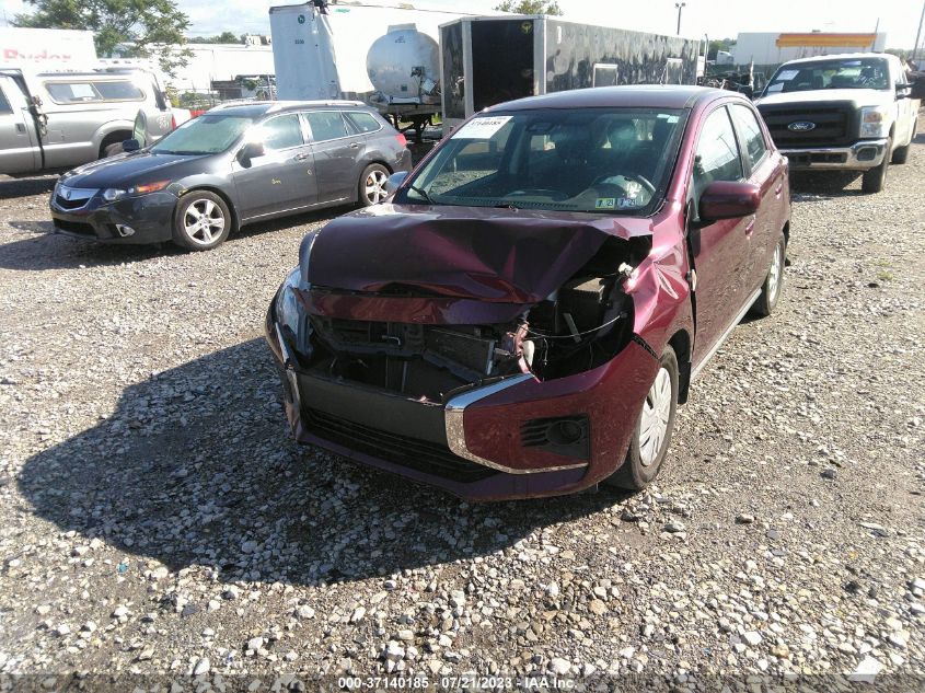 2021 MITSUBISHI MIRAGE ES/LE - ML32AUHJ6MH000492