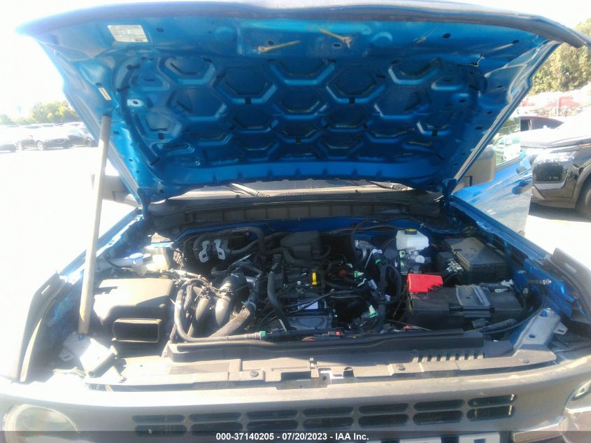 2021 FORD BRONCO BLACK DIAMOND - 1FMDE5CH1MLA64534