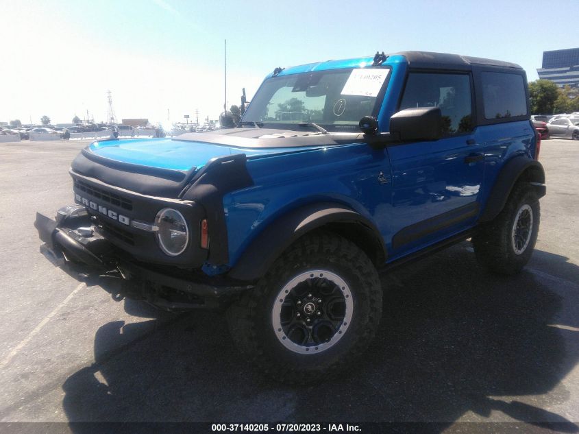 2021 FORD BRONCO BLACK DIAMOND - 1FMDE5CH1MLA64534