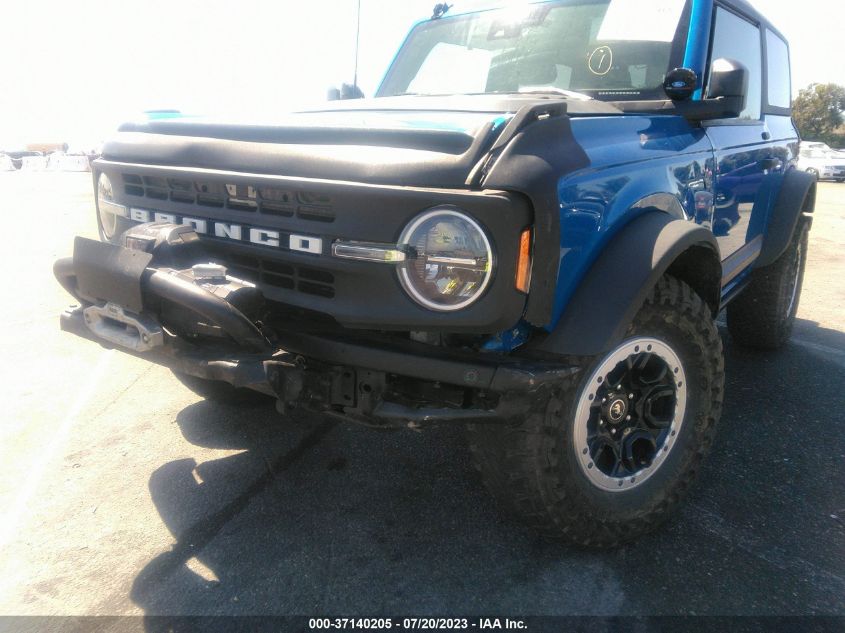 2021 FORD BRONCO BLACK DIAMOND - 1FMDE5CH1MLA64534