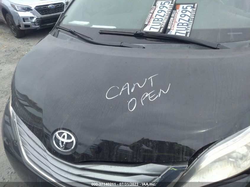 2015 TOYOTA SIENNA XLE/XLE AAS/LTD - 5TDYK3DC5FS665081