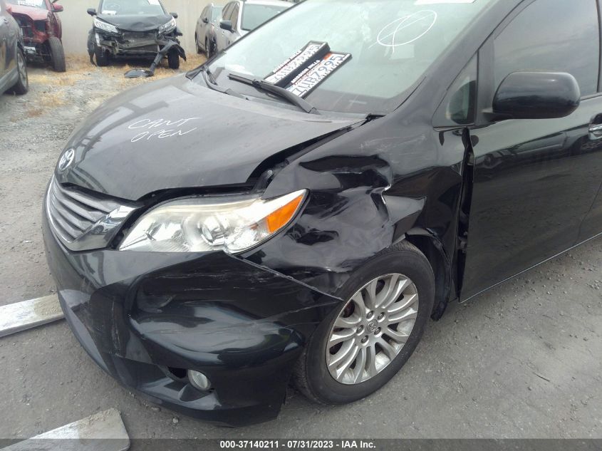 2015 TOYOTA SIENNA XLE/XLE AAS/LTD - 5TDYK3DC5FS665081