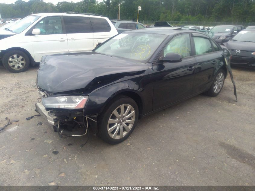 2013 AUDI A4 PREMIUM - WAUBFAFL2DN045591