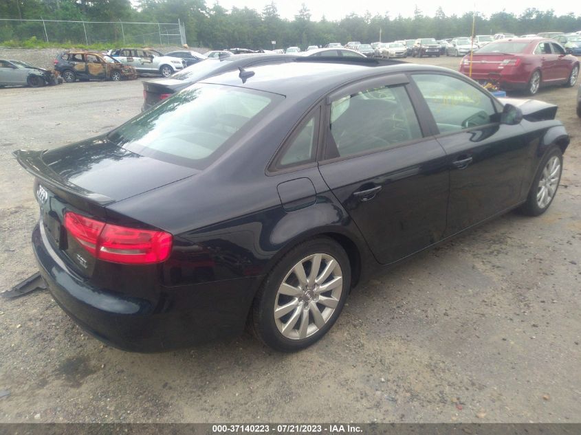 2013 AUDI A4 PREMIUM - WAUBFAFL2DN045591