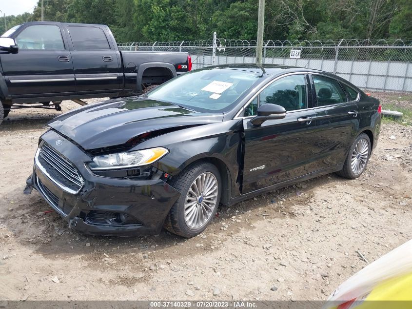 2013 FORD FUSION HYBRID TITANIUM - 3FA6P0RU0DR308650