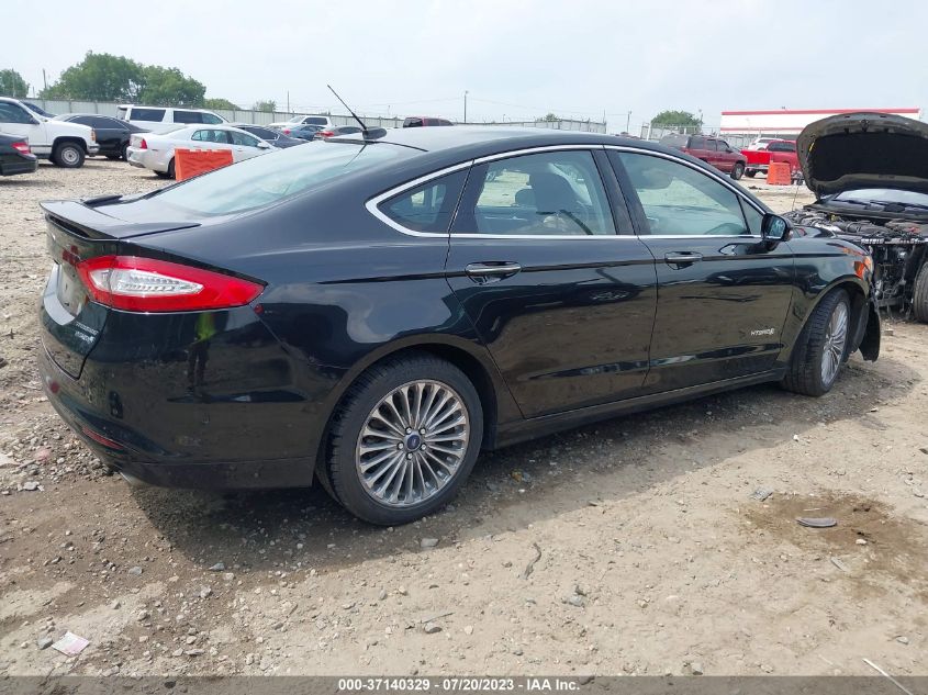 2013 FORD FUSION HYBRID TITANIUM - 3FA6P0RU0DR308650