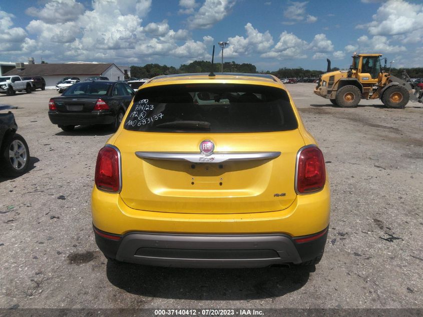 2016 FIAT 500X TREKKING PLUS - ZFBCFYET9GP339065