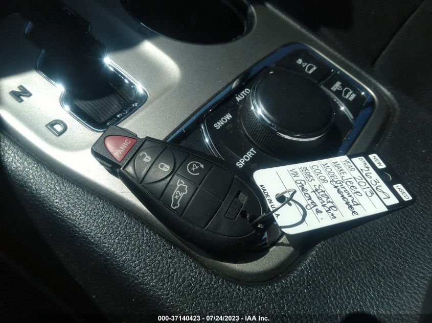 2013 JEEP GRAND CHEROKEE OVERLAND - 1C4RJFCG6DC638953
